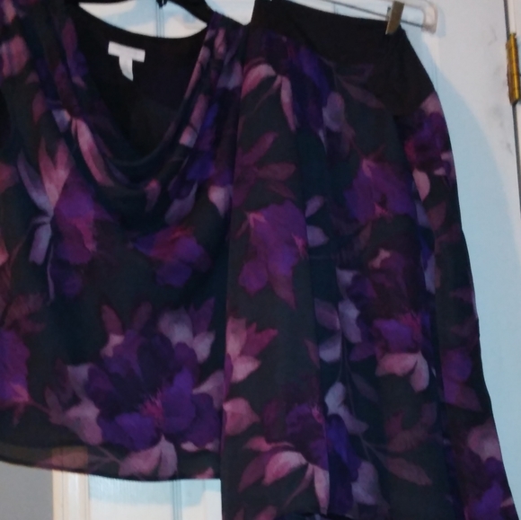 Charter Club two piece. Skirt and top. Size 14P - Picture 3 of 3